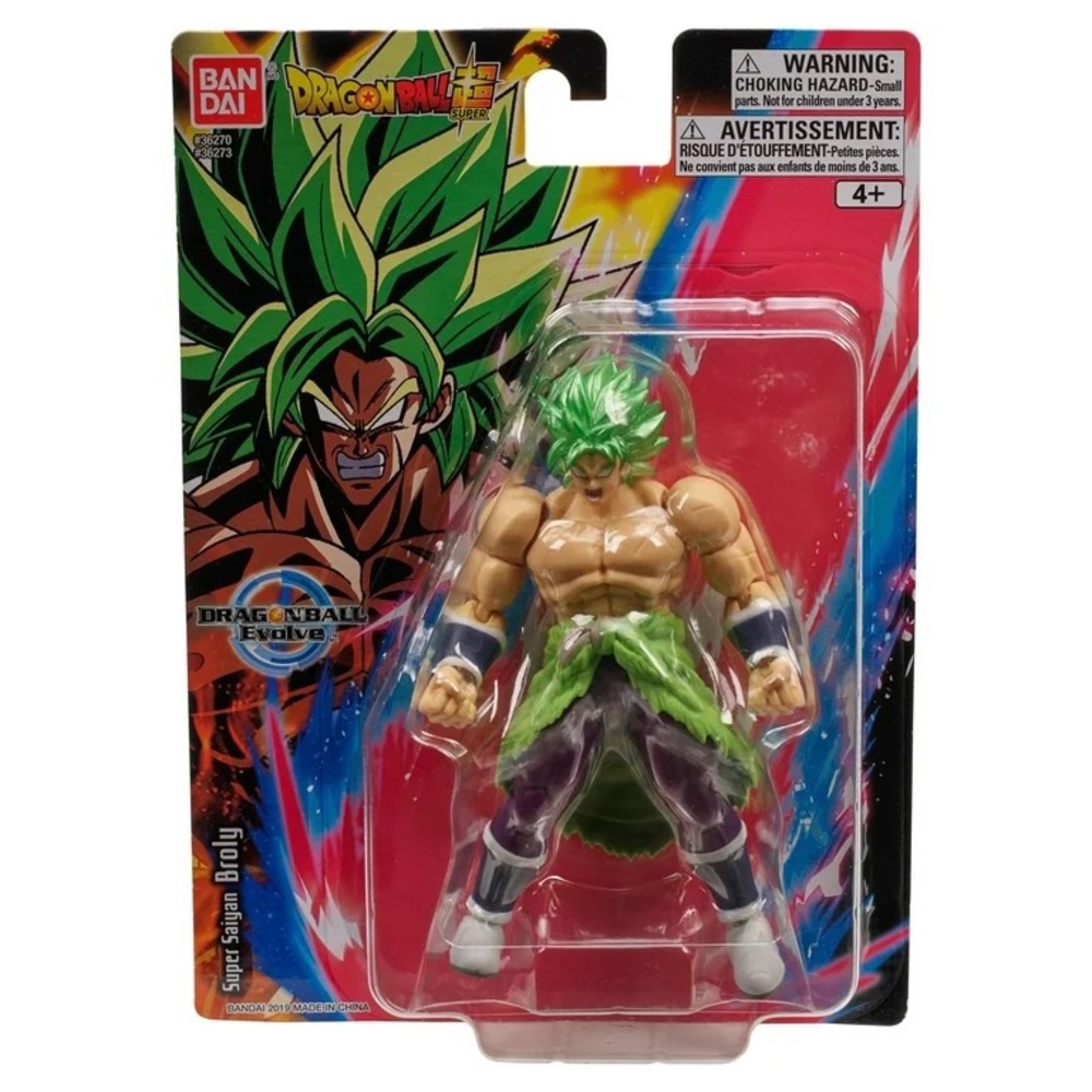 Dragon Ball Super Evolve - Super Saiyan Broly 5" Action with mini